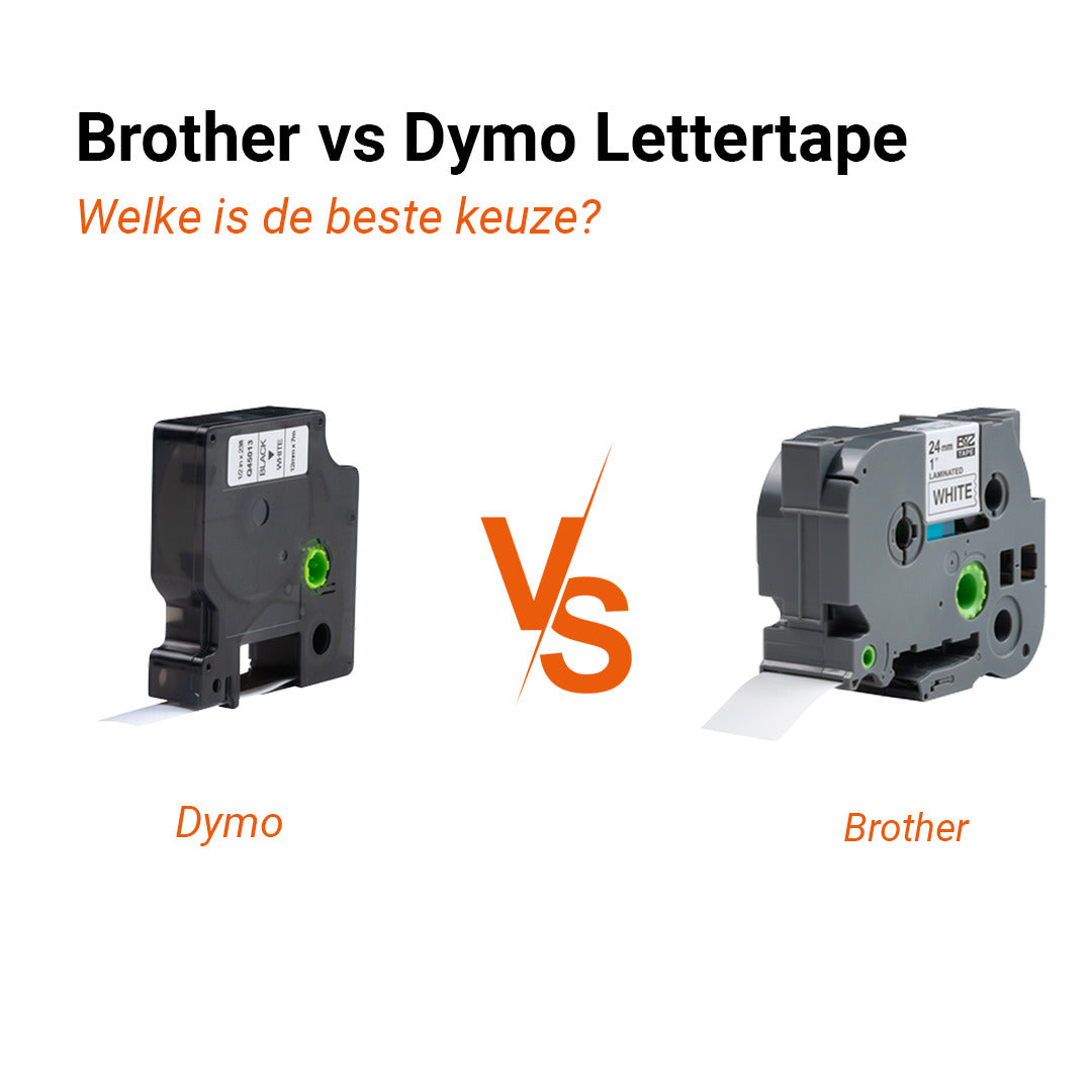 Brother vs Dymo lettertape: welke is de beste keuze?