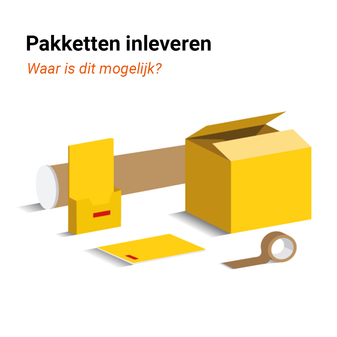 Waar kan ik pakketten inleveren?