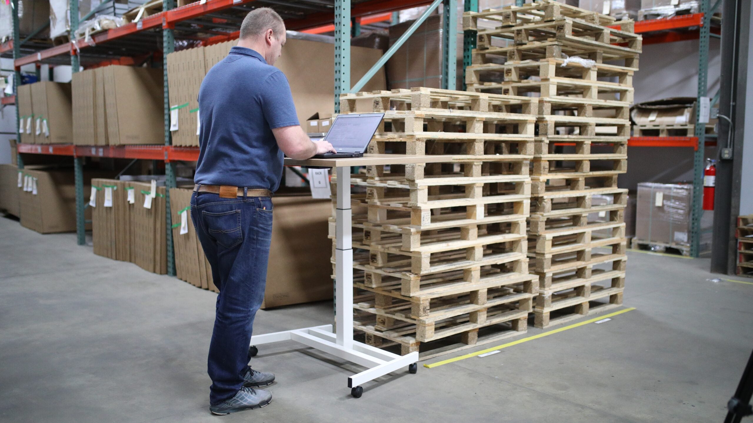 Inrichting inpaktafel