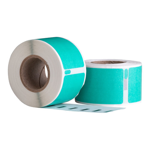 Dymo 99010 groen compatibele labels - 89 mm x 28 mm - 130 labels per rol-2