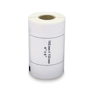 Brother DK-11241 compatibele labels - 102 mm x 152 mm - 200 labels per rol-2