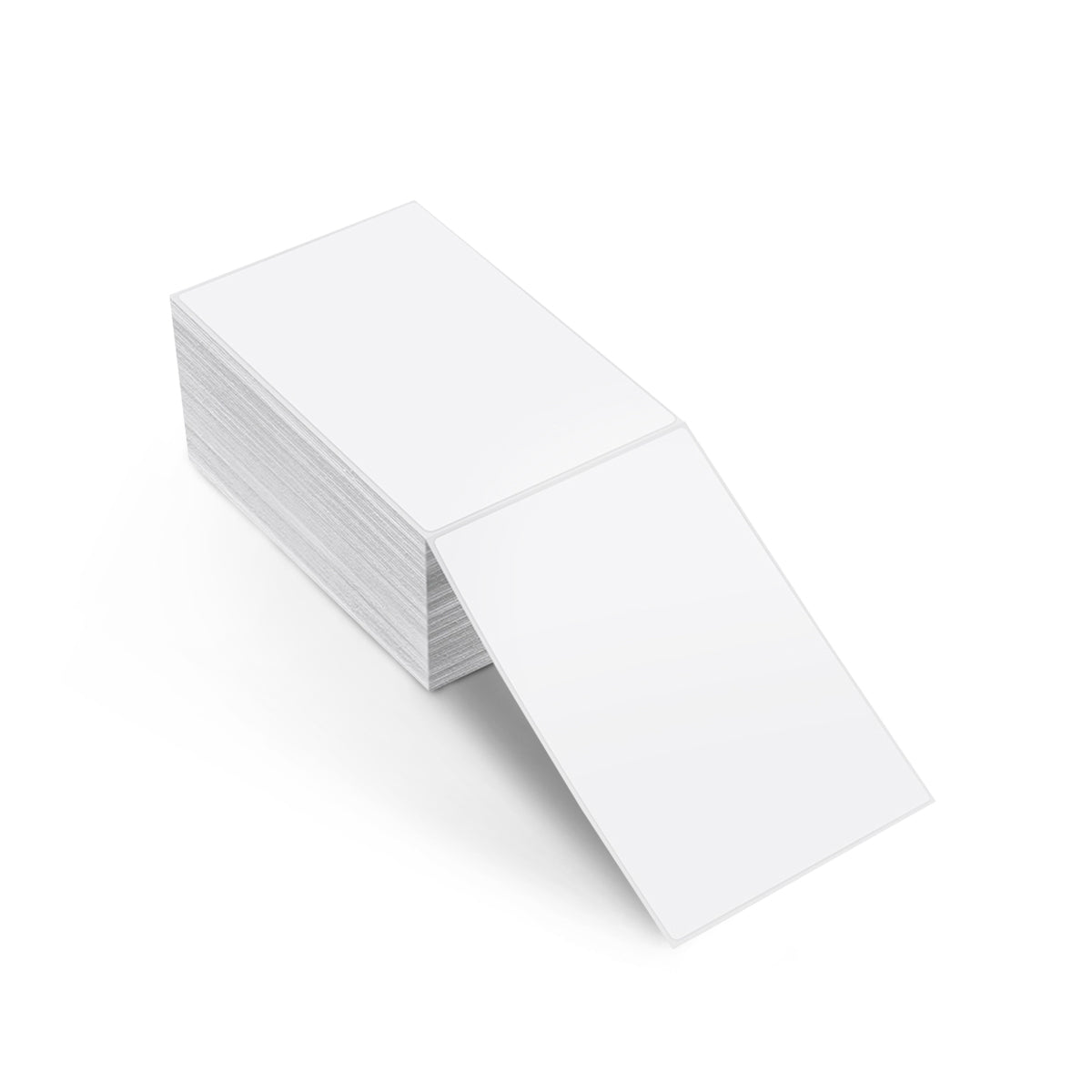 Fanfold verzendlabels per rol - 102 mm x 150 mm - 500 labels