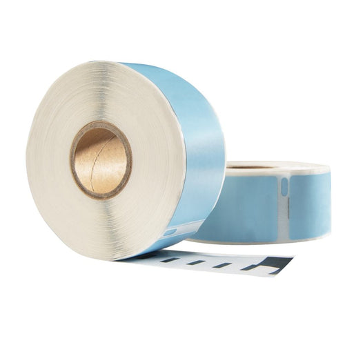 Dymo 99010 blauw compatibele labels - 89 mm x 28 mm - 260 labels per rol-2