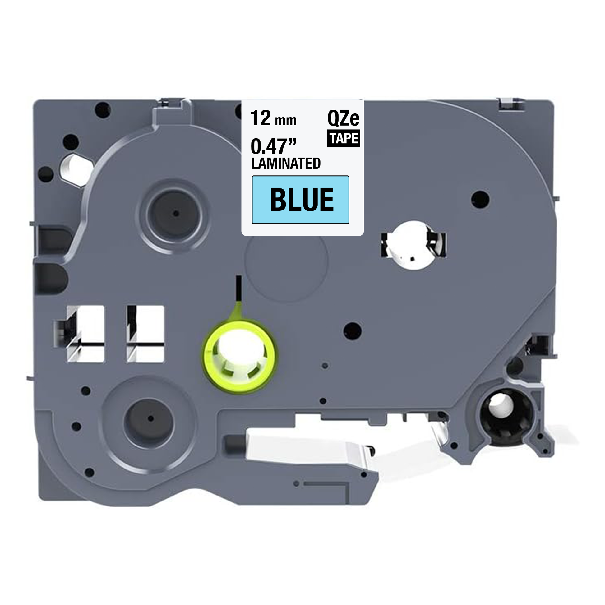 Brother TZE-531 compatibele tape - zwart op blauw - 12 mm x 8 m-1
