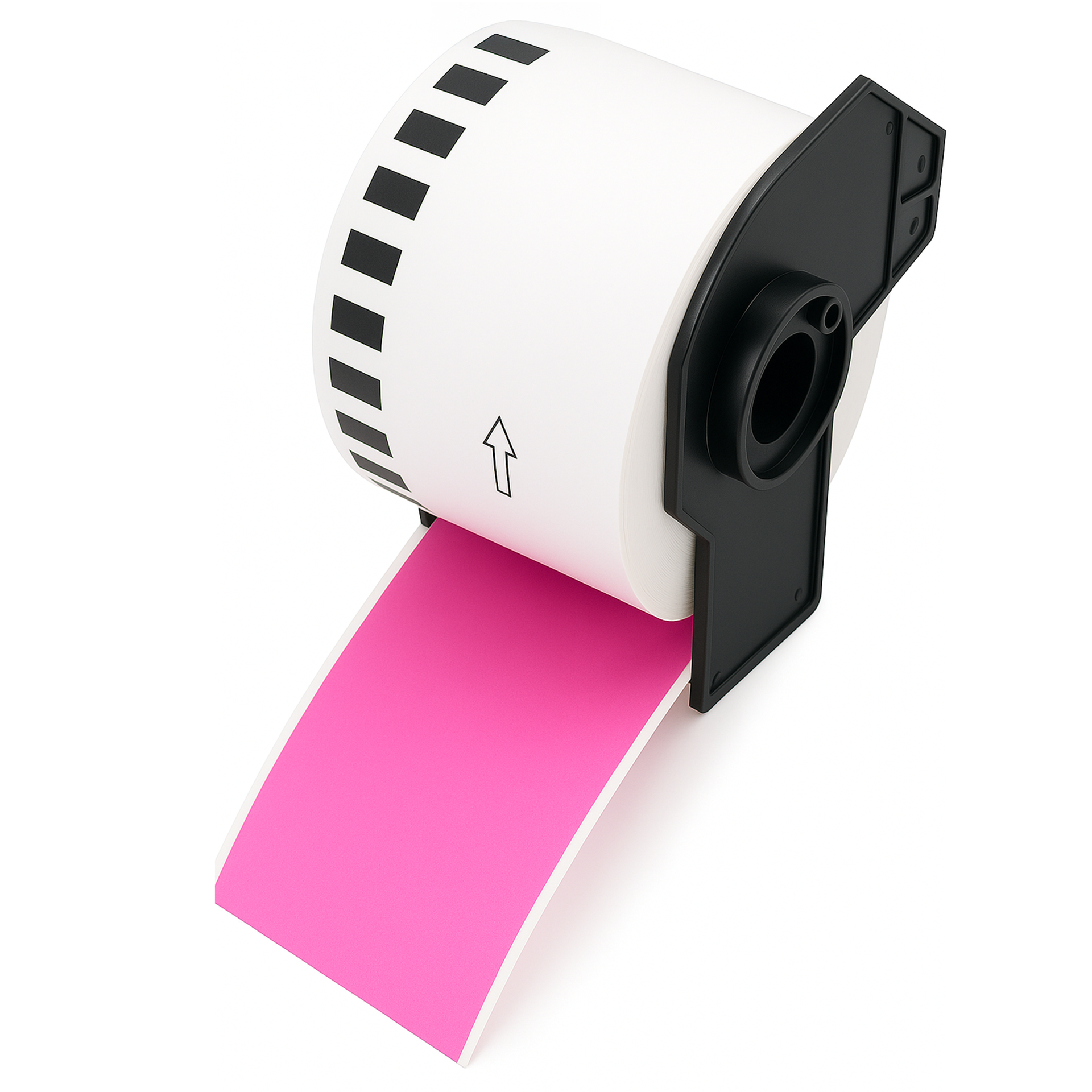Brother DK-22205 compatibele labels roze - 62 mm x 30,48 m