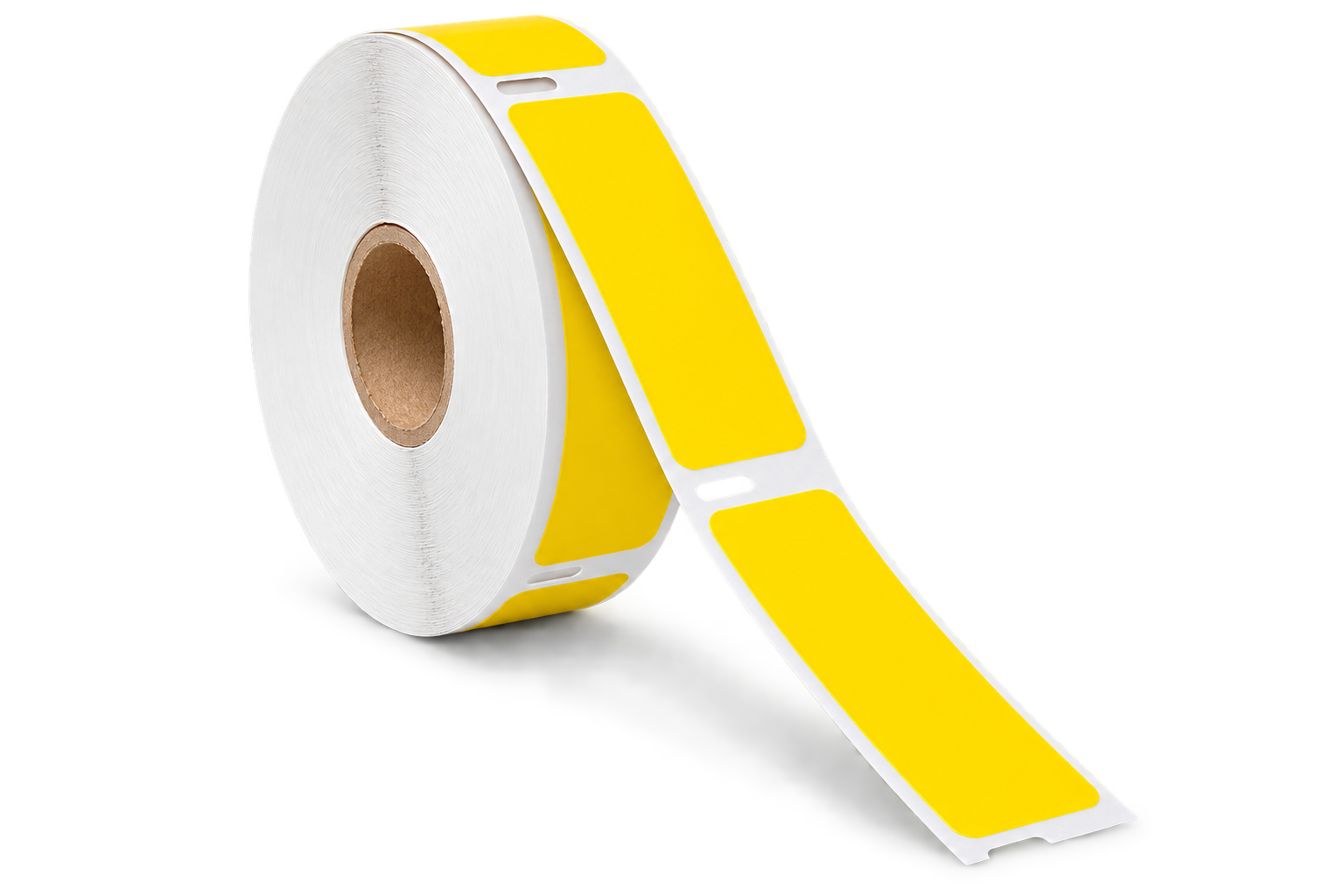 Dymo 99012 geel compatibele labels - 89 mm x 36 mm - 260 labels per rol