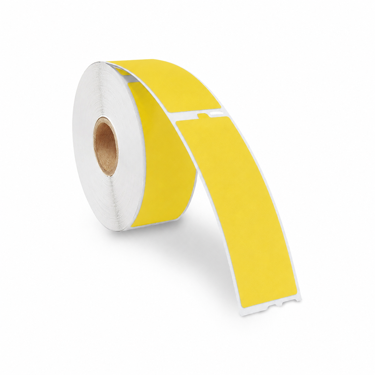 Dymo 99010 geel compatibele labels - 89 mm x 28 mm - 260 labels per rol-1
