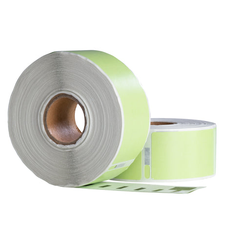 Dymo 99010 groen compatibele labels - 89 mm x 28 mm - 260 labels per rol-2