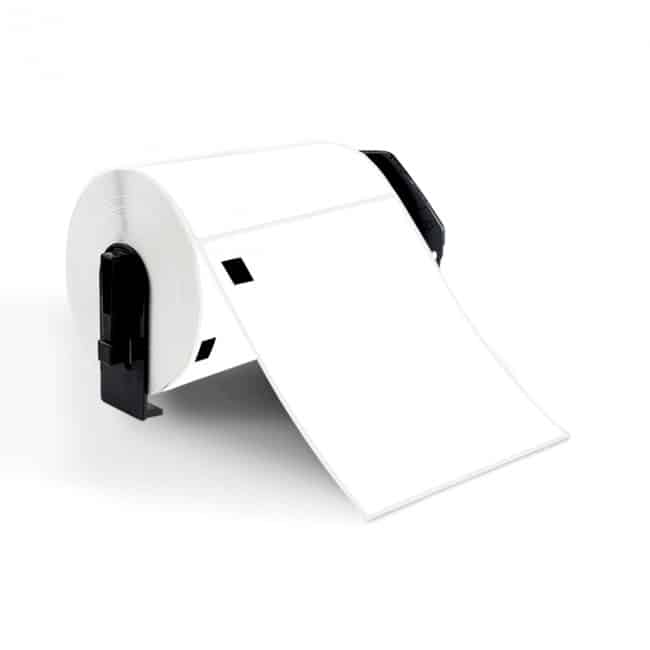 Brother DK-11241 compatibele labels - 102 mm x 152 mm - 200 labels per rol-1