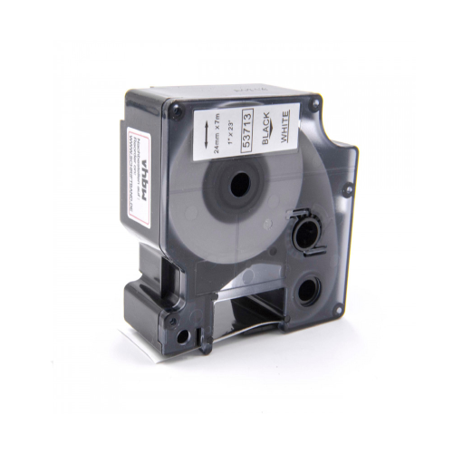 Dymo D1 compatibele 53713 tape - zwart op wit - 24 mm x 7 m-1
