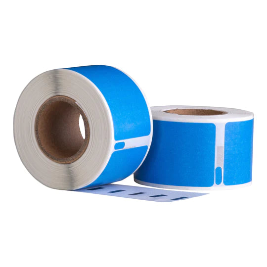 Dymo 99014 blauw compatibele labels - 101 mm x 54 mm - 220 labels per rol-2