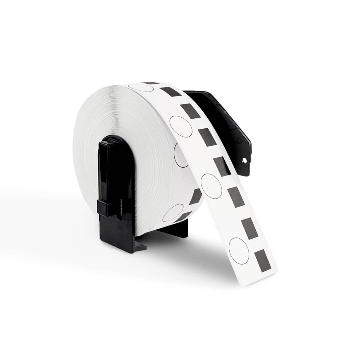 Brother DK-11219 compatibele labels - ø12 mm - 1200 labels per rol