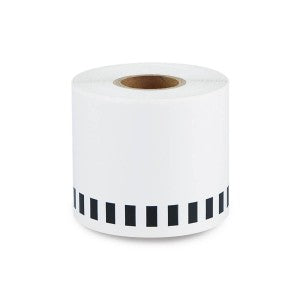 Brother DK-22205 compatibele labels blauw - 62 mm x 30,48 m-2