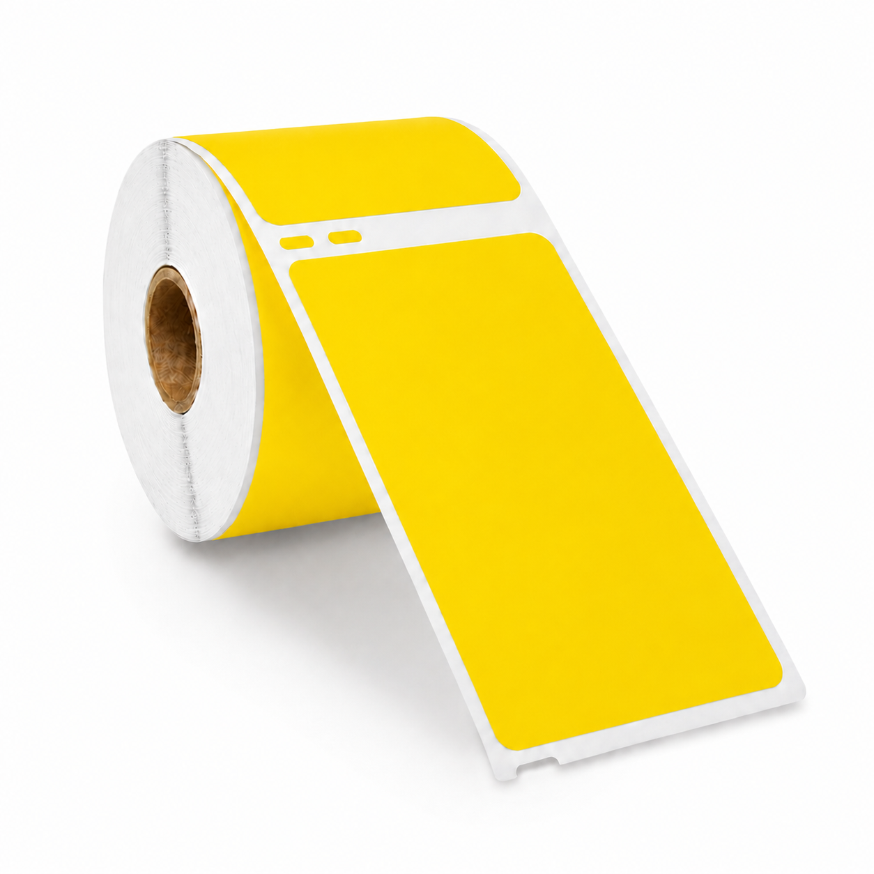 Dymo 99014 geel compatibele labels - 101 mm x 54 mm - 220 labels per rol