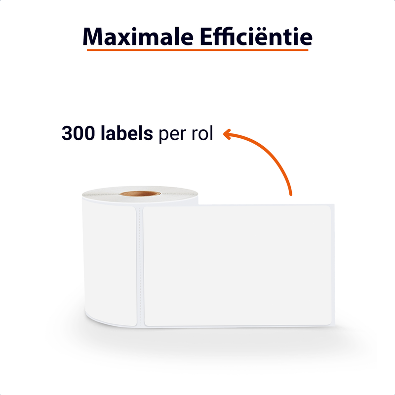 Zebra compatibele labels - 102 mm x 150 mm – 300 labels per rol-7