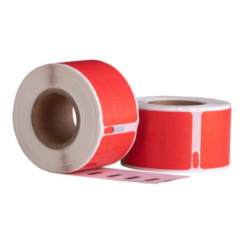 Dymo 99010 compatible labels rood