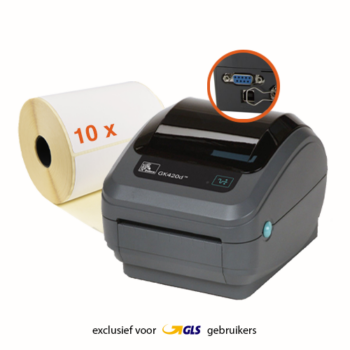 Zebra GK420D – USB starterspakket - GLS